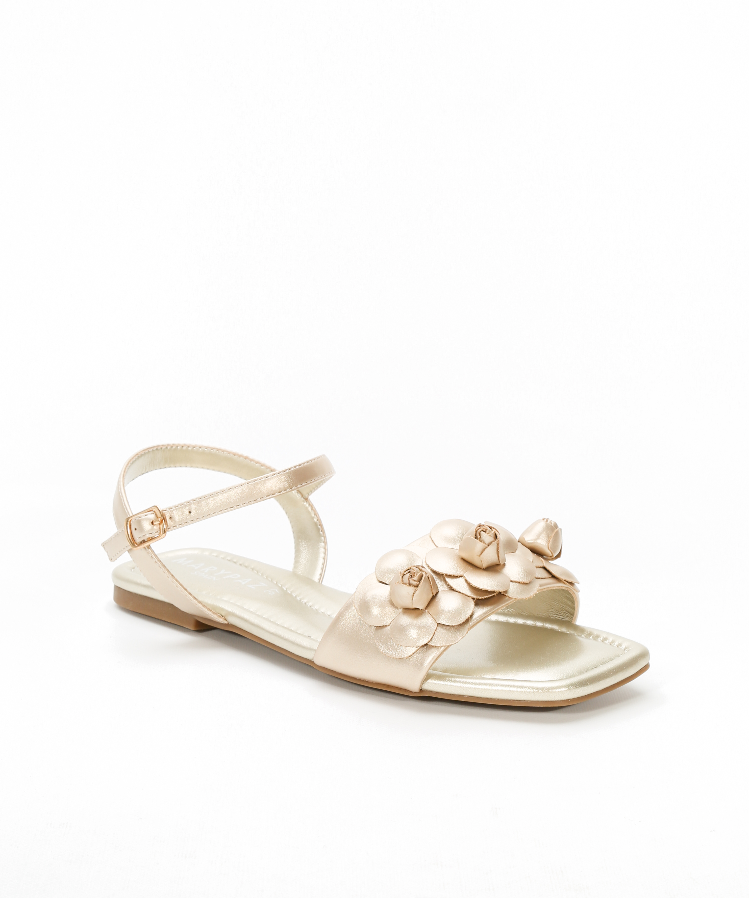 Sandalias planas flores image number null